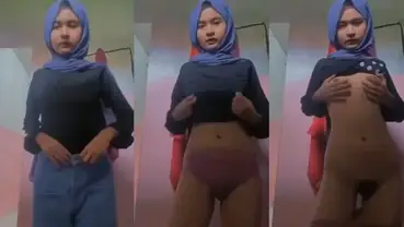 ABG Jilbab Pap Ngangkang Brutal untuk Ayang, Foto yang Langsung Jadi Lebih dari Foto