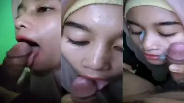 Hijab IGO Sepong Croot Di Muka